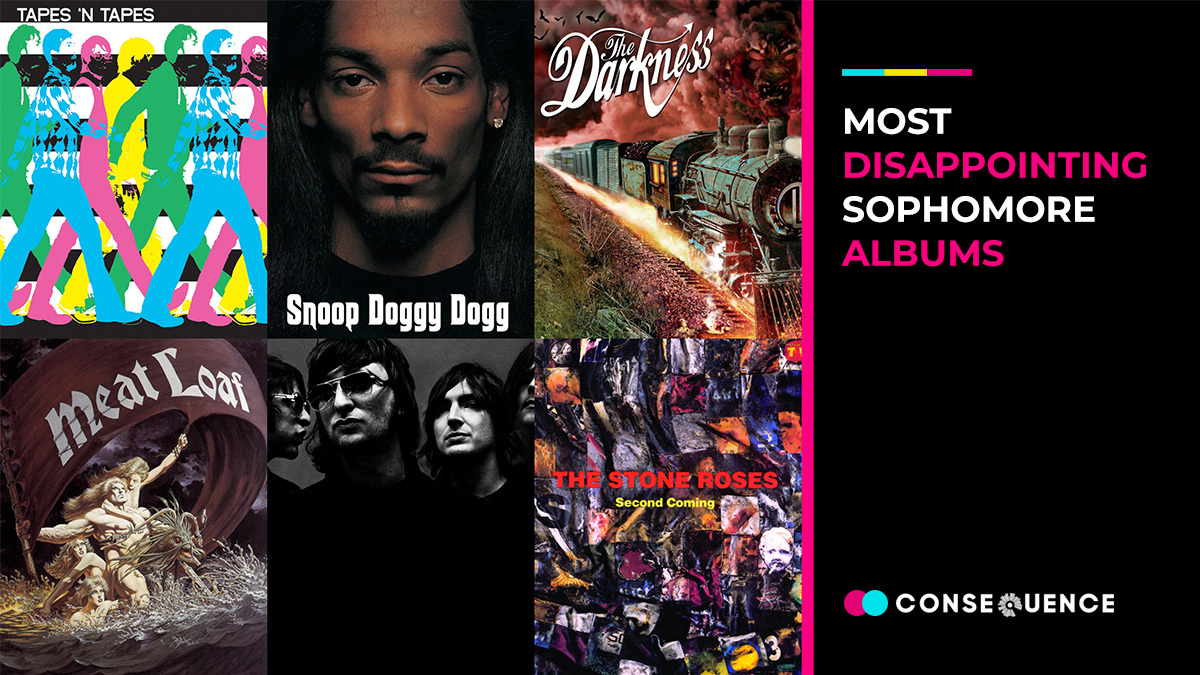 Most Disappointing Sophomore Albums of all time list