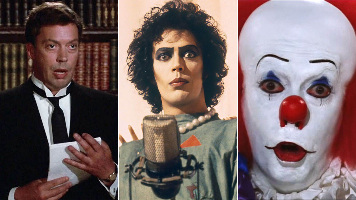 Tim Curry Best Roles Clue Rocky Horror Picture Show It