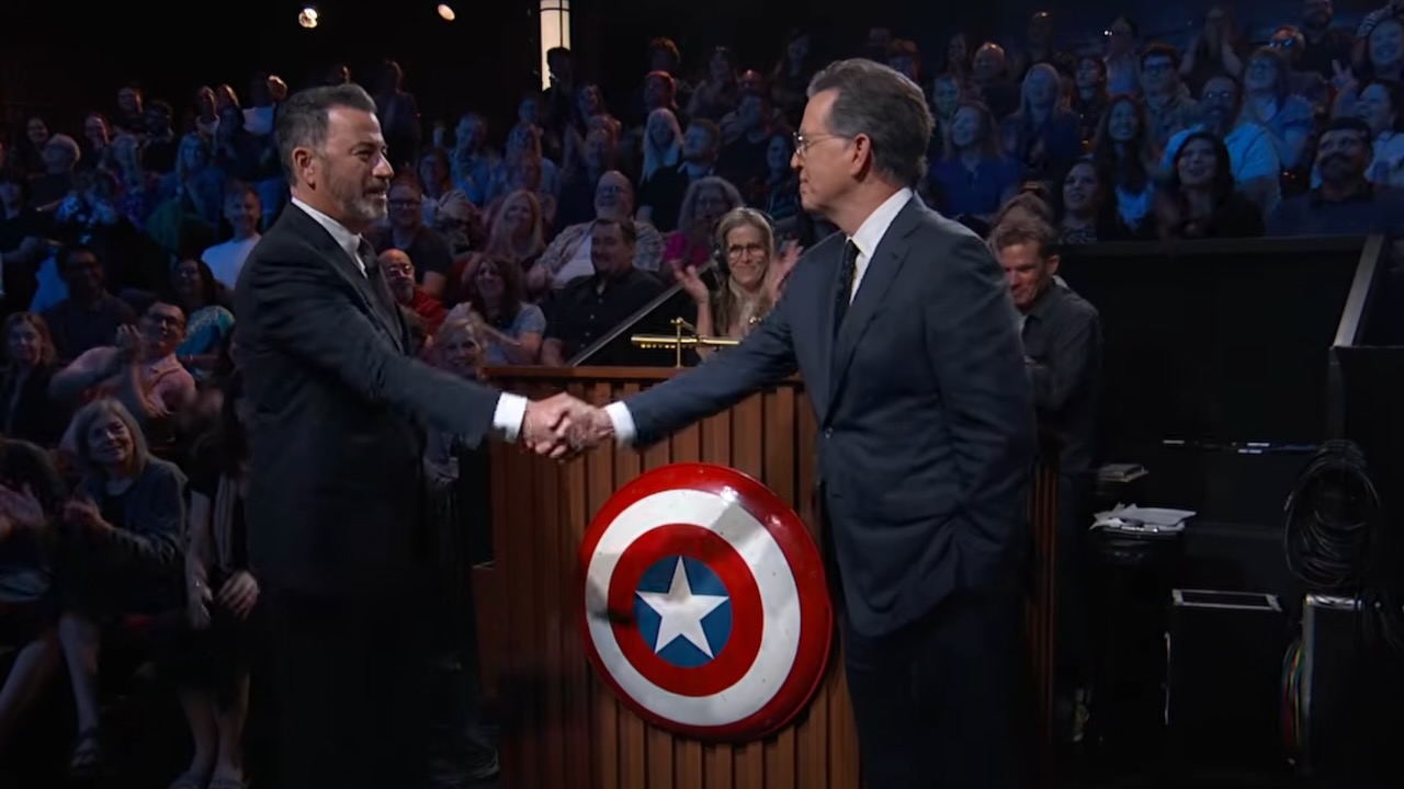 Jimmy Kimmel and Stephen Colbert (ABC)
